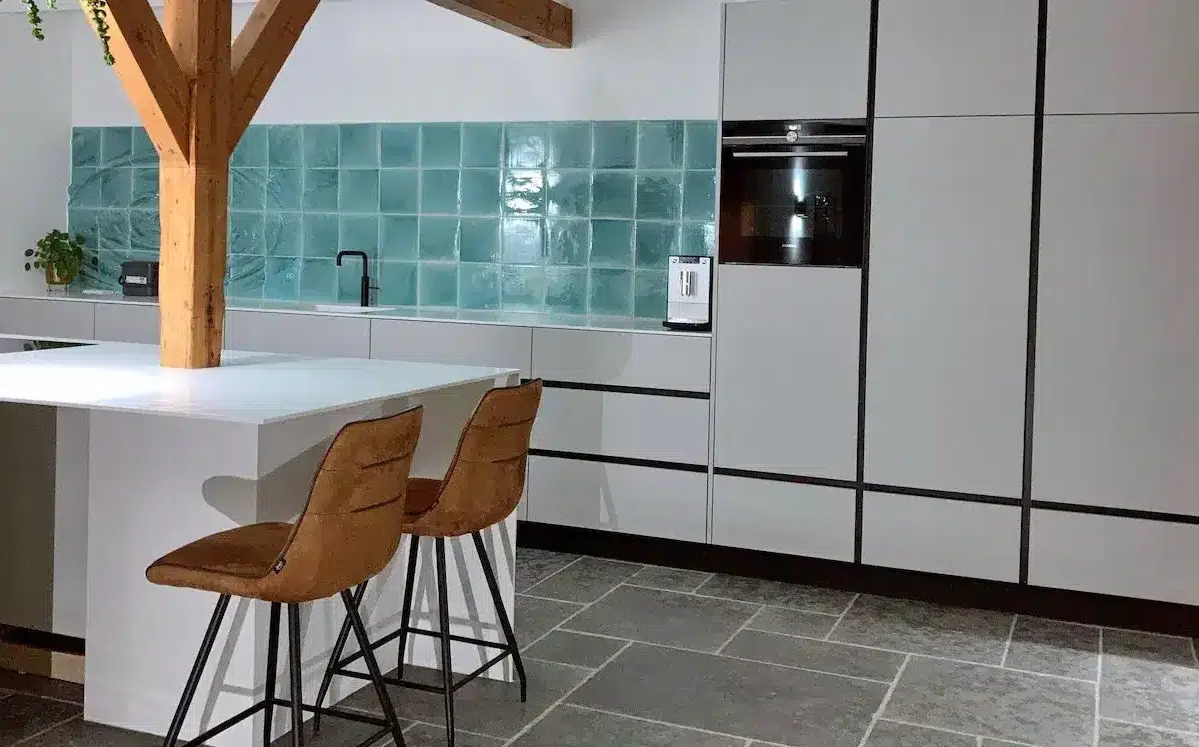 IronCAD-ontwerp van een maatwerk keuken door Design en Meer.
