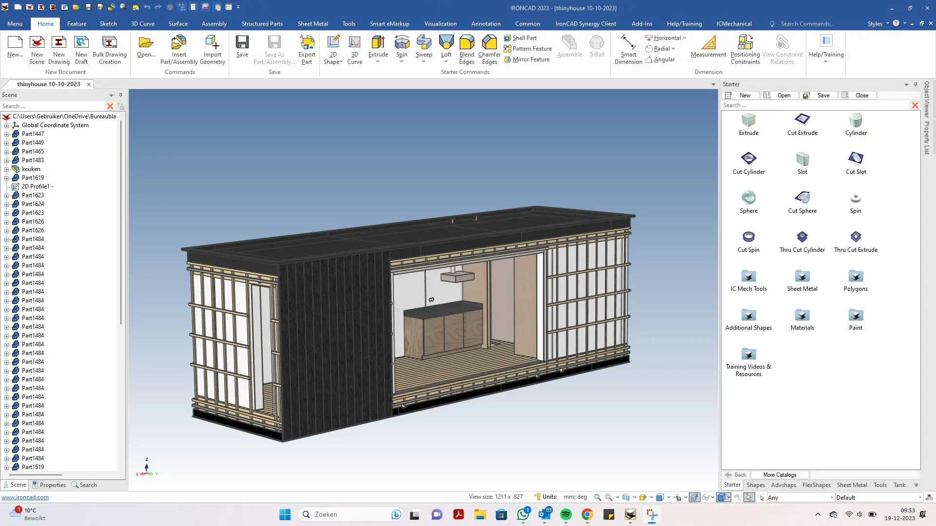 Model ironcad