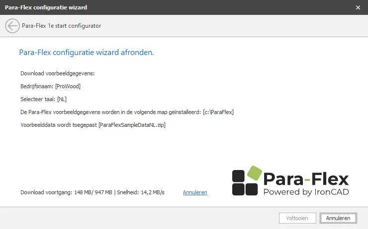 Giriş kılavuzu 3 03 voorbeeld data wordt gedownload 1