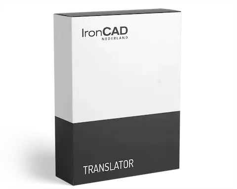 software-box-ironcad-translator (1) Softwaredoos van uitbreiding Translator voor IronCAD import- en exportmogelijkheden voor verschillende bestandsformaten